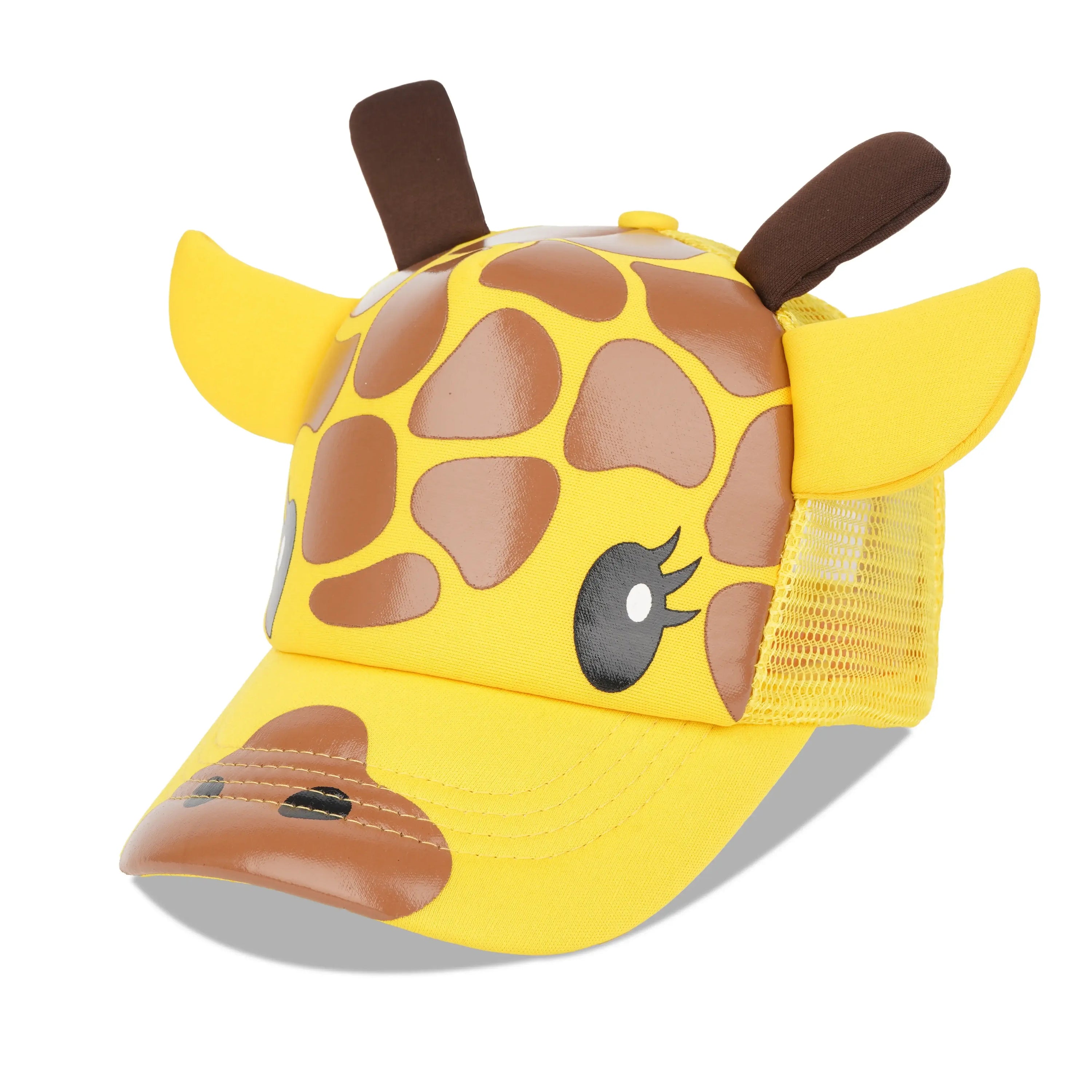 Kinder Baseballkappe mit Giraffenmotiv – Verstellbare Mesh Cap