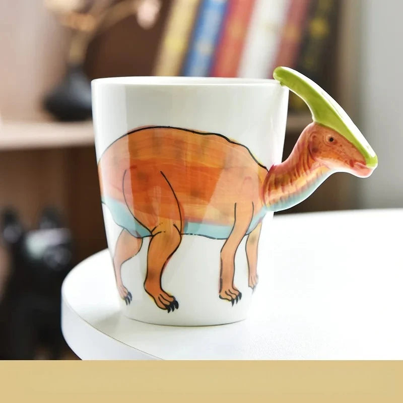 Dinosaurier Keramiktasse Kreativer Kaffeebecher