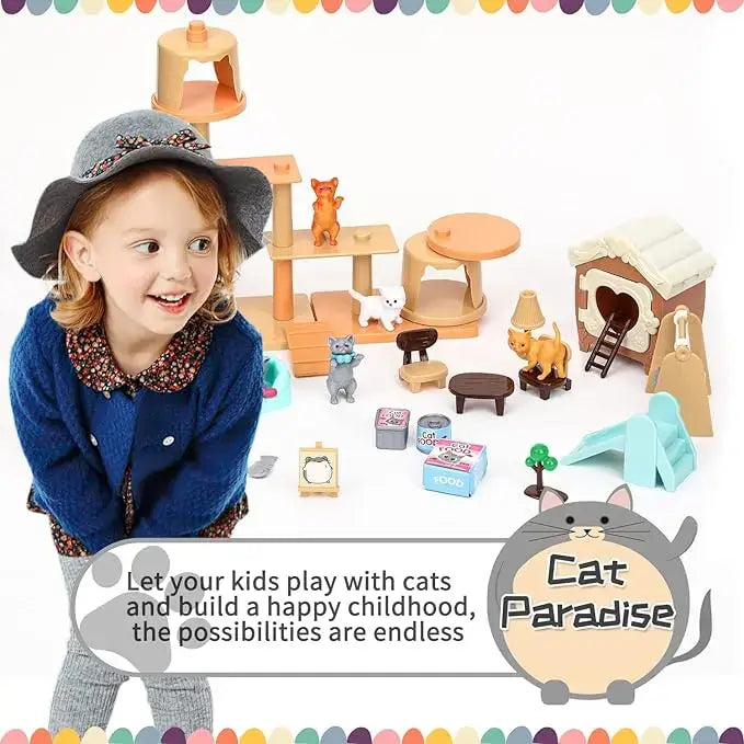 🐾 Petoria™ Tier Lernfiguren Set (43 Teile)