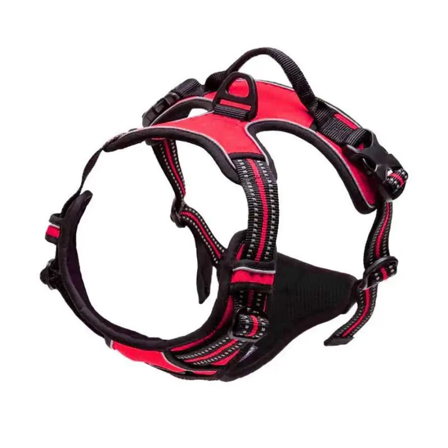 Reflektierendes Anti-Zug-Hundegeschirr mit Frontclip Petoria