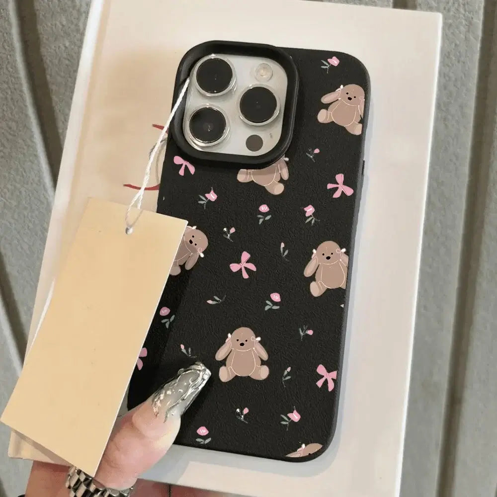 Polka Dot Tier Handyhülle für iPhone