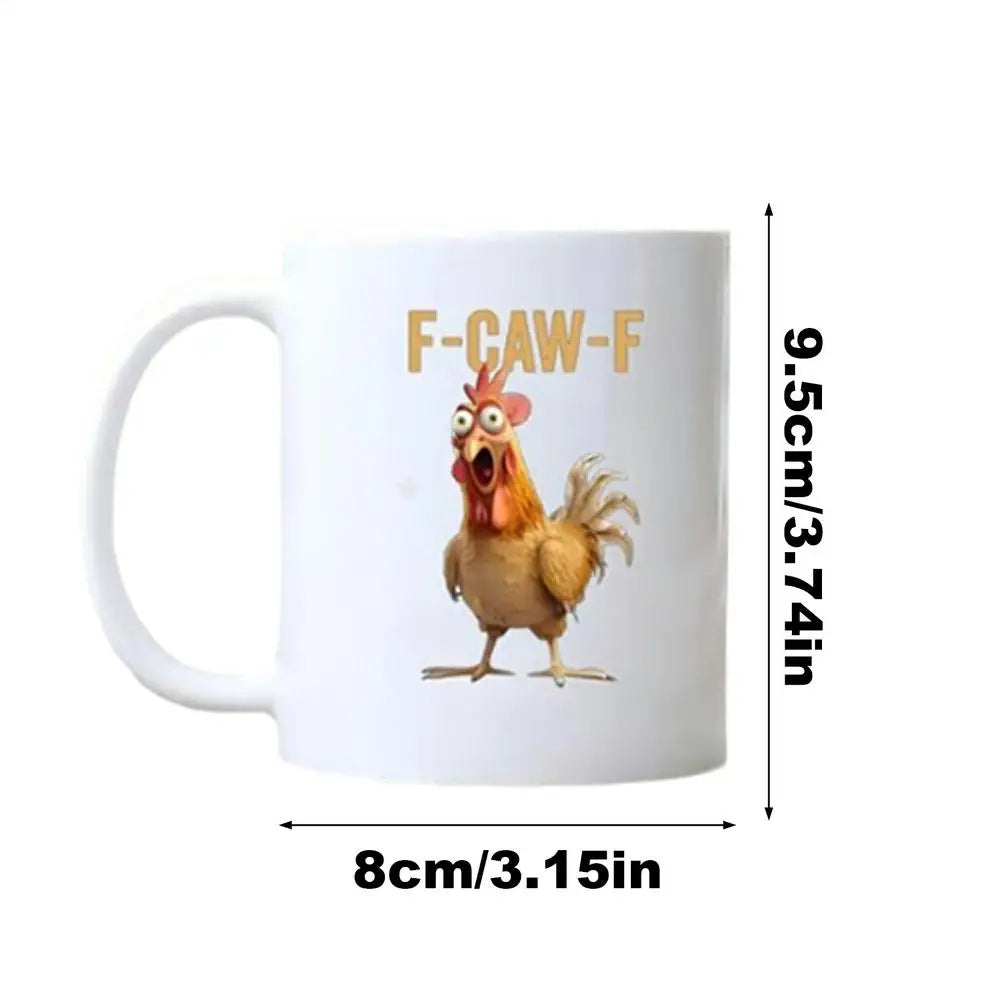 Huhn Keramiktasse – Lustiger Kaffeebecher