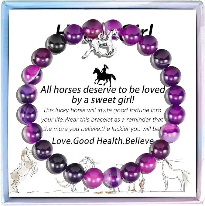 Pferde-Charm-Armband für Mädchen – Liebevolles Geschenk