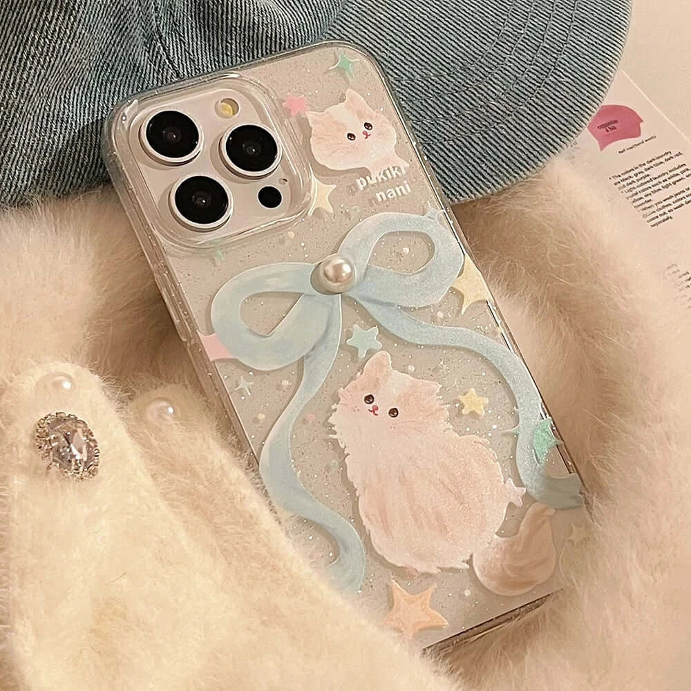 Cartoon Katzen Handyhülle für iPhone