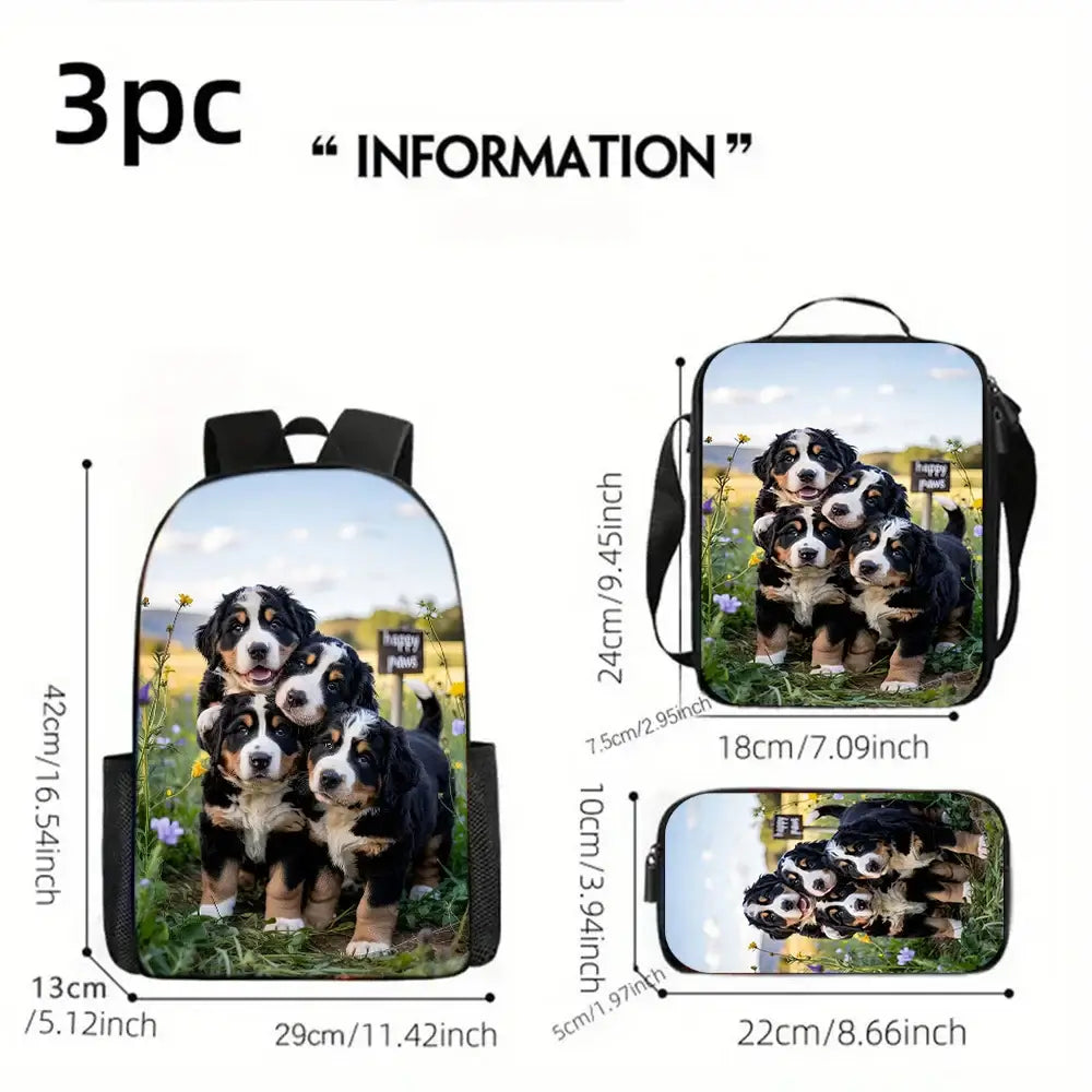 🎒 Petoria™ Tier Rucksack Set 3-in-1