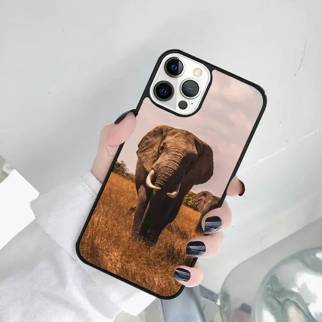 Elefanten Handyhülle für iPhone