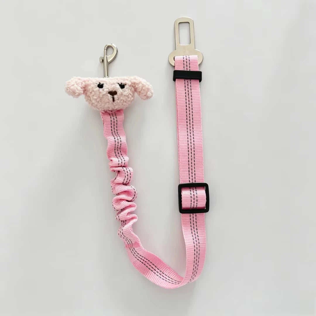 🐾 Petoria® Reflektierender Elastischer Autosicherheitsgurt für Hunde & Katzen