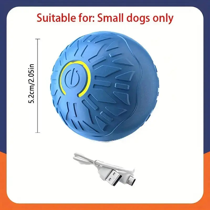USB-aufladbarer interaktiver Spielball für Hunde Petoria