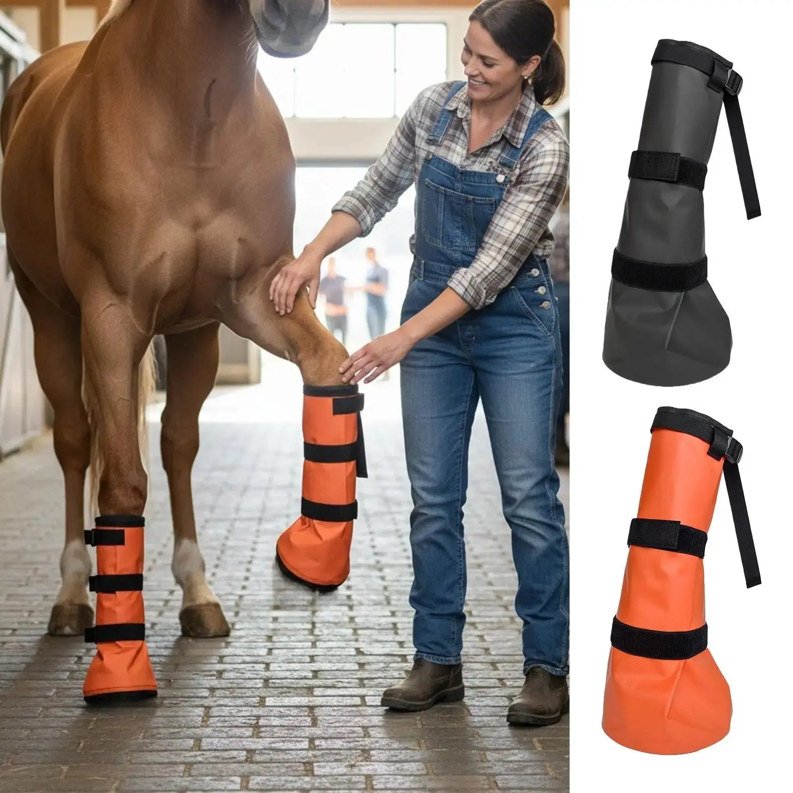 Premium Pferde Huf Einweichstiefel Petoria