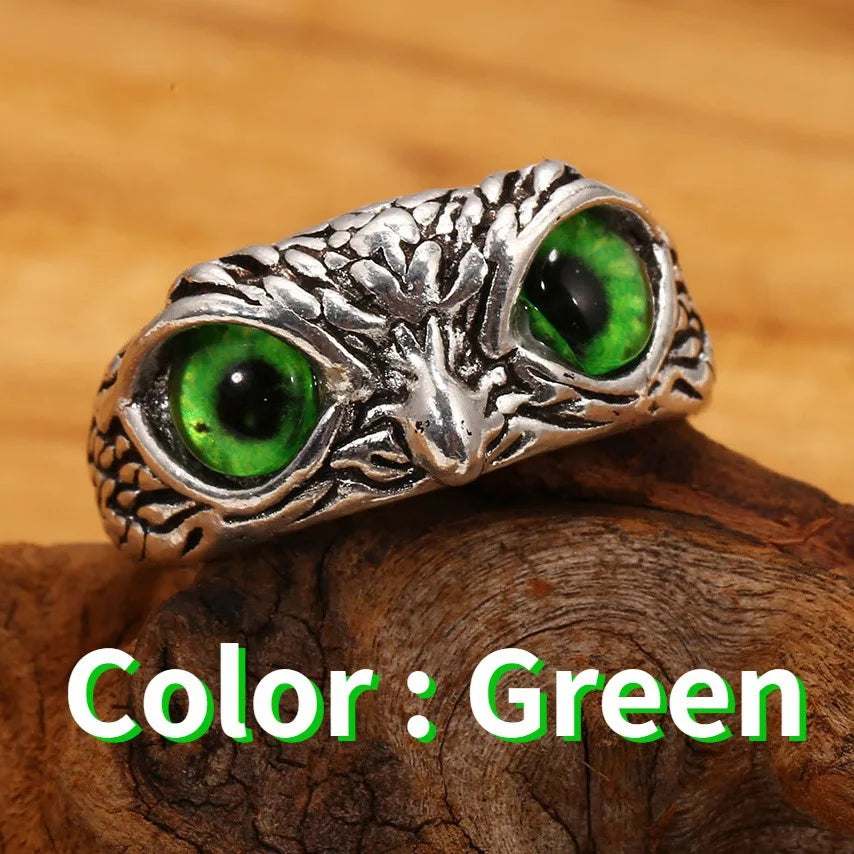 🦉 Petoria™ Vintage Eulenring