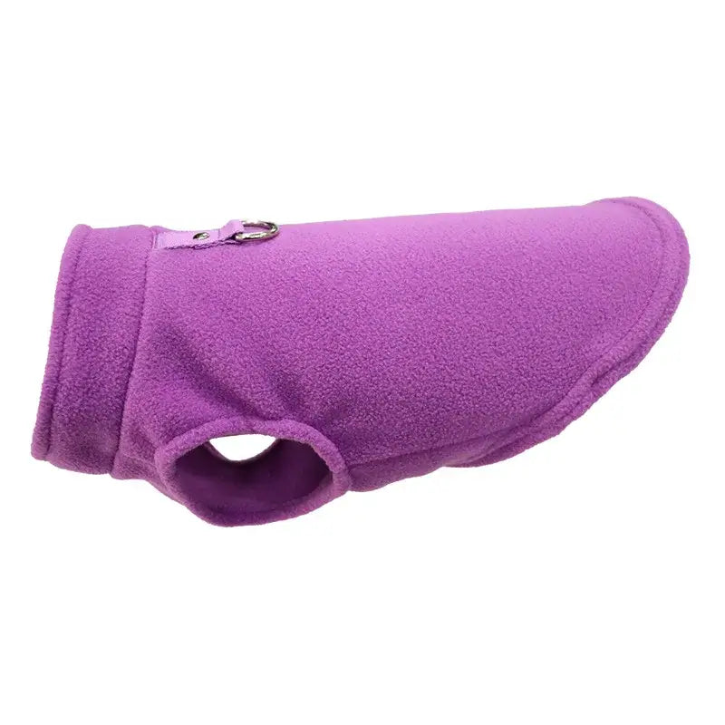 Fleece Hundeweste mit D-Ring Warm und Bequem