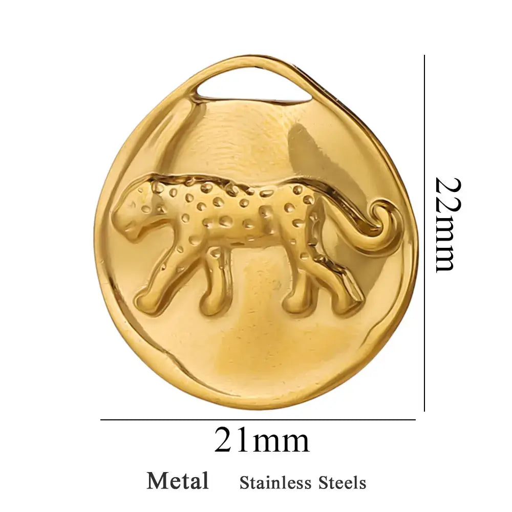 Edelstahl Tier Anhänger für Schmuck und Bastelarbeiten