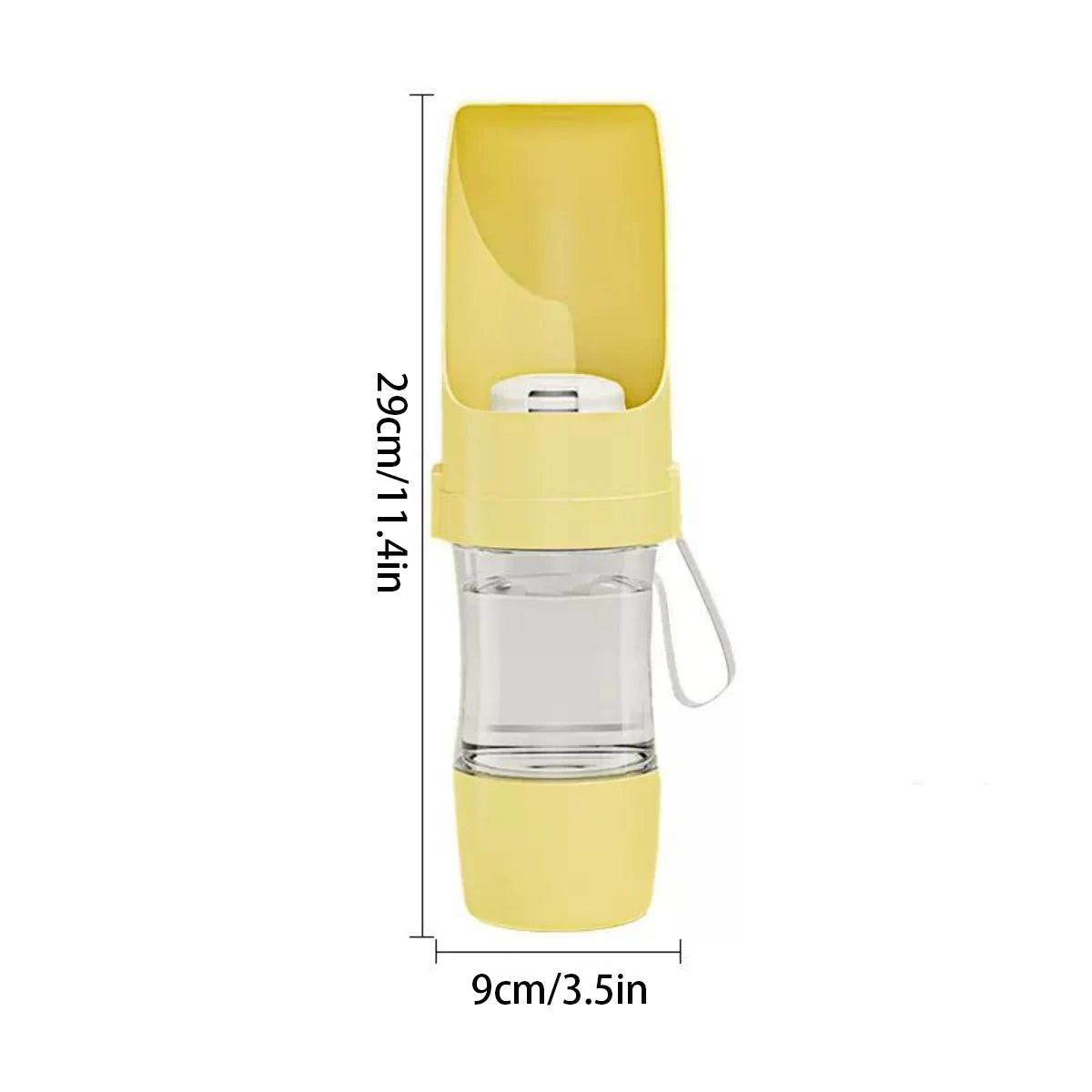 Portable Dog Cat Water Bottle with Storage Food and Water Container for Puppy Pets dogs Feeder Bowl Outdoor Travel Pet supplies Petoria Store