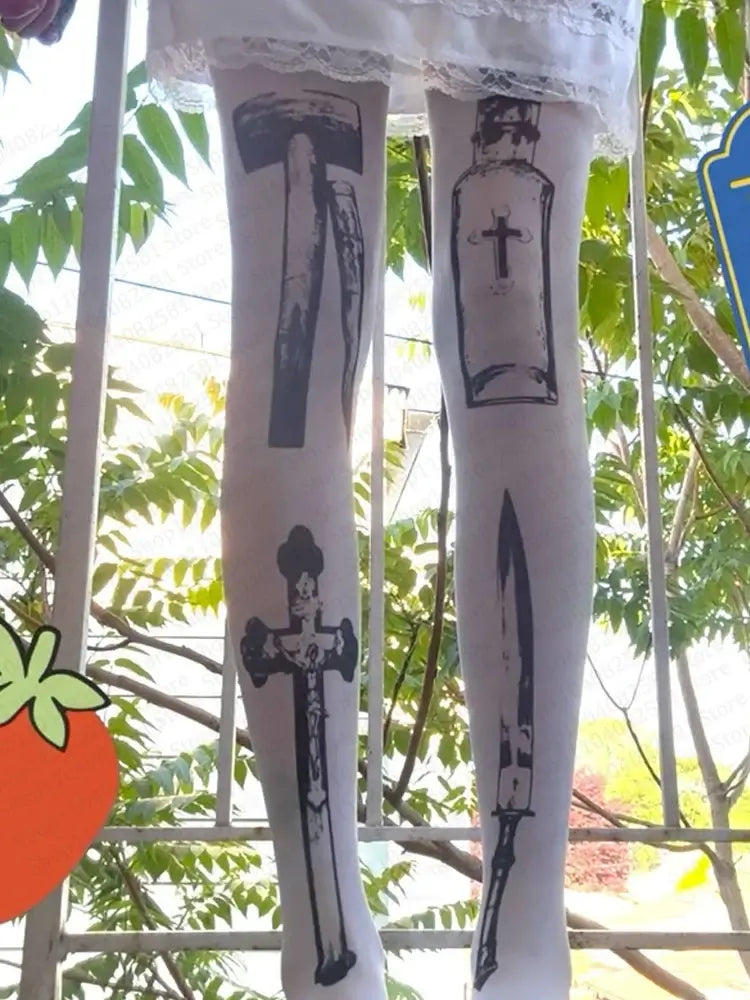 Tiermotiv Kniestrümpfe