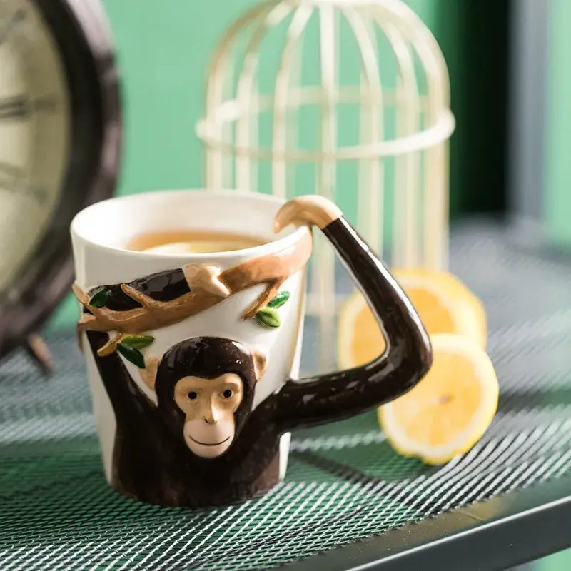 Tiermotiv Keramiktasse 310 ml Premium