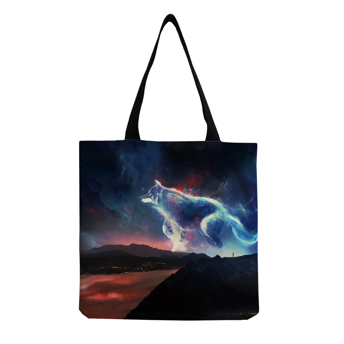 Cartoon Cute Dinosaur Printed Tote Linen Personality Girl Shoulder Bag Large Capacity Travel Storage Packs Women Shopping Bag Petoria Store