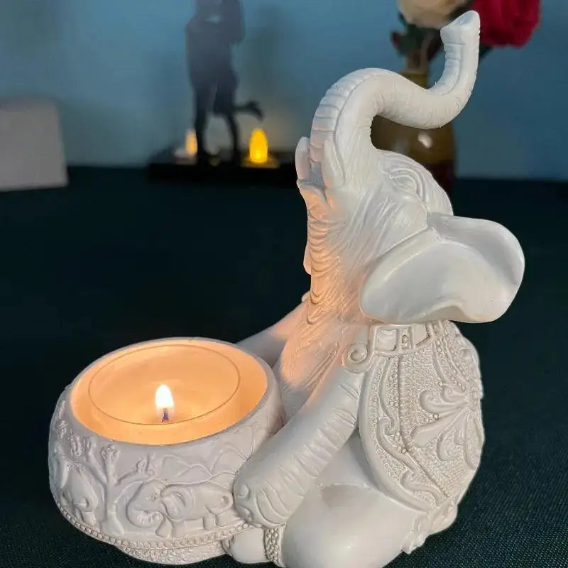 Elefant Kerzenhalter für Teelichter