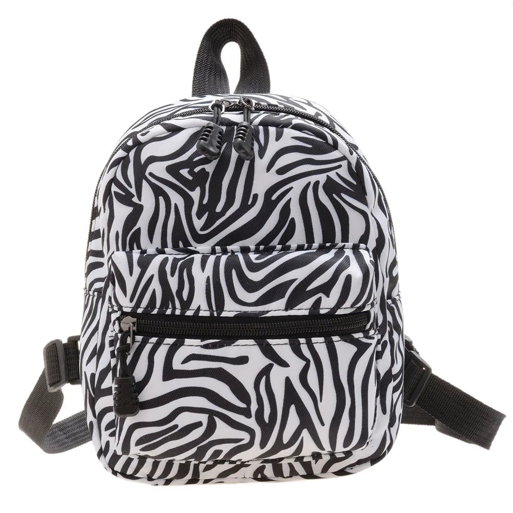 Fashion Women Rucksack Mini Backpack Animal Pattern Printing Handbags High Capacity Travel Bags Casual Bag Cosmetic Bag Rucksack Petoria Store