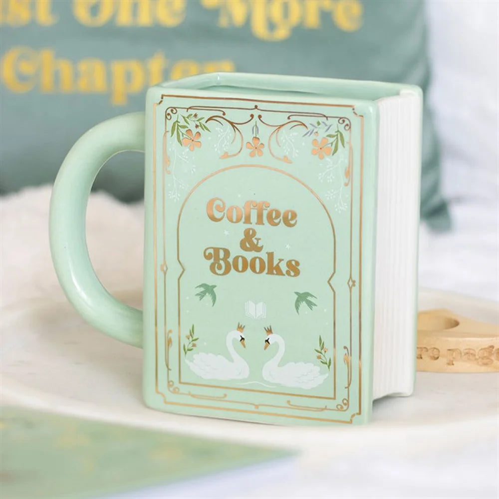 Buch Keramiktasse Kreativer Kaffeebecher