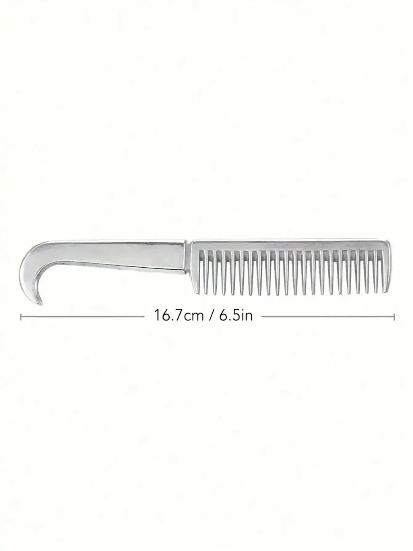 Pferdekamm aus Aluminium Petoria