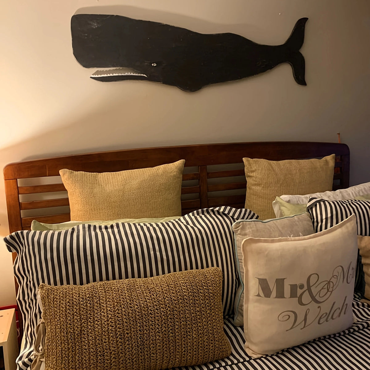 1pcs Wooden Retro Whale Dolphin Wall Decoration 2D Flat Print Exquisite Marine Animal Wooden Pendant Interior Design Decoration Petoria Store