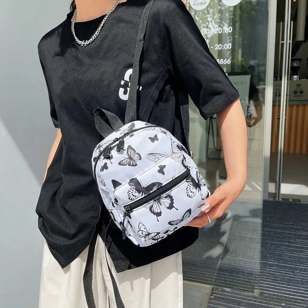 Fashion Women Rucksack Mini Backpack Animal Pattern Printing Handbags High Capacity Travel Bags Casual Bag Cosmetic Bag Rucksack Petoria Store