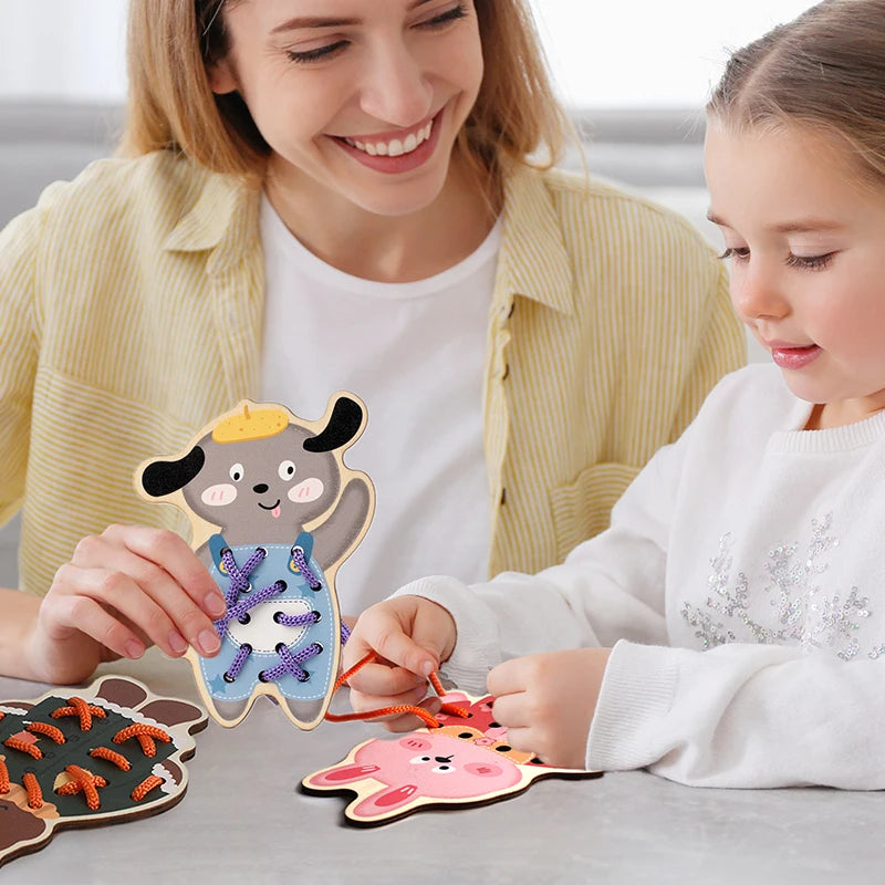 Montessori Holzspielzeug für Kinder Premium