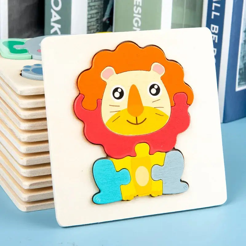 🧩 Petoria™ 3D Holz Tier Puzzle