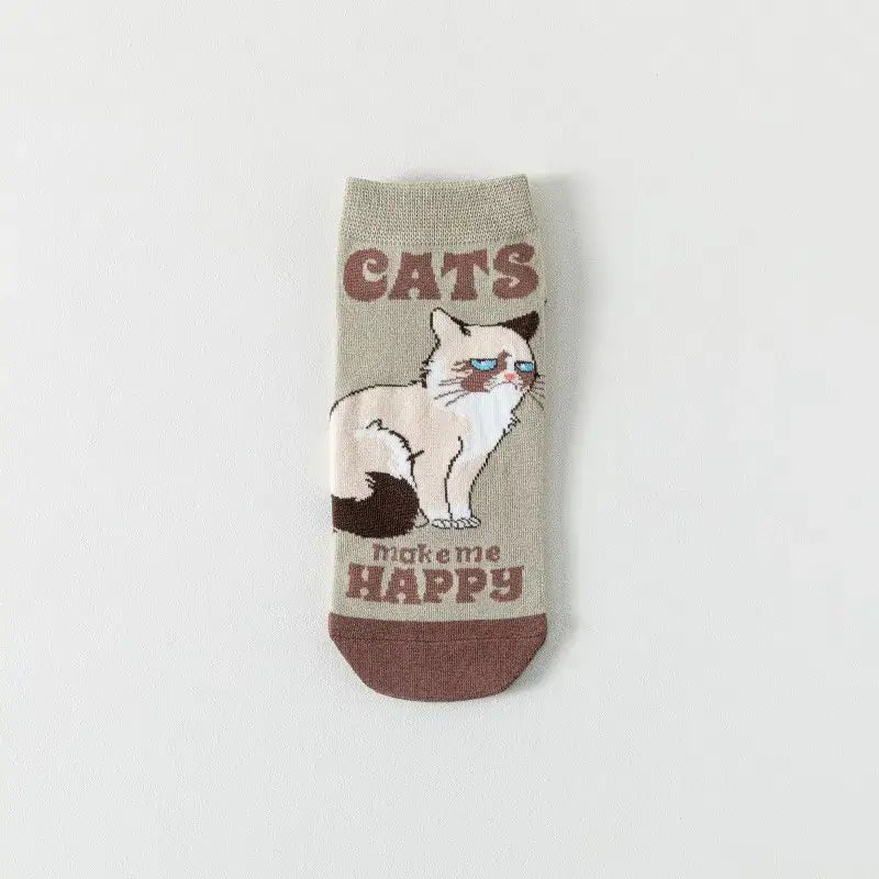 Katzen Baumwollsocken