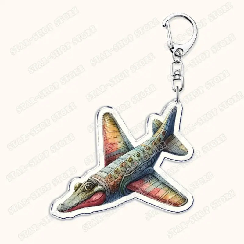 Italienische Brainrot Tiere Meme Schlüsselanhänger für Zubehör