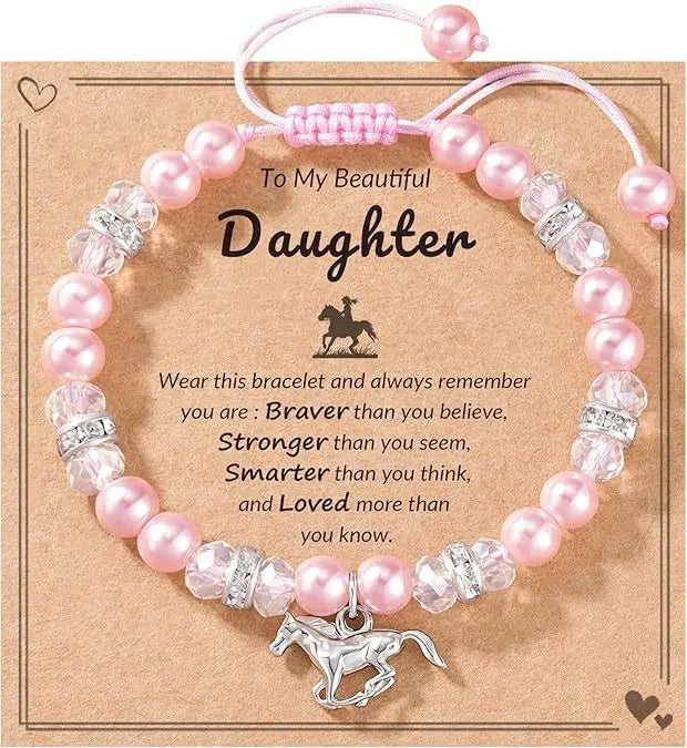 Pferde-Charm-Armband für Mädchen – Liebevolles Geschenk