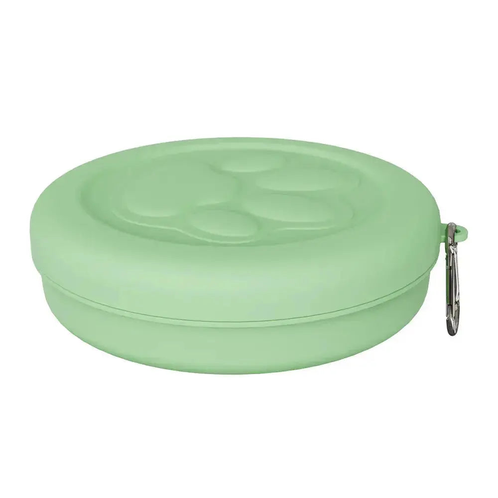 Tragbarer 2-in-1 Reisenapf für Hunde mit Futter- und Wasserfach Petoria