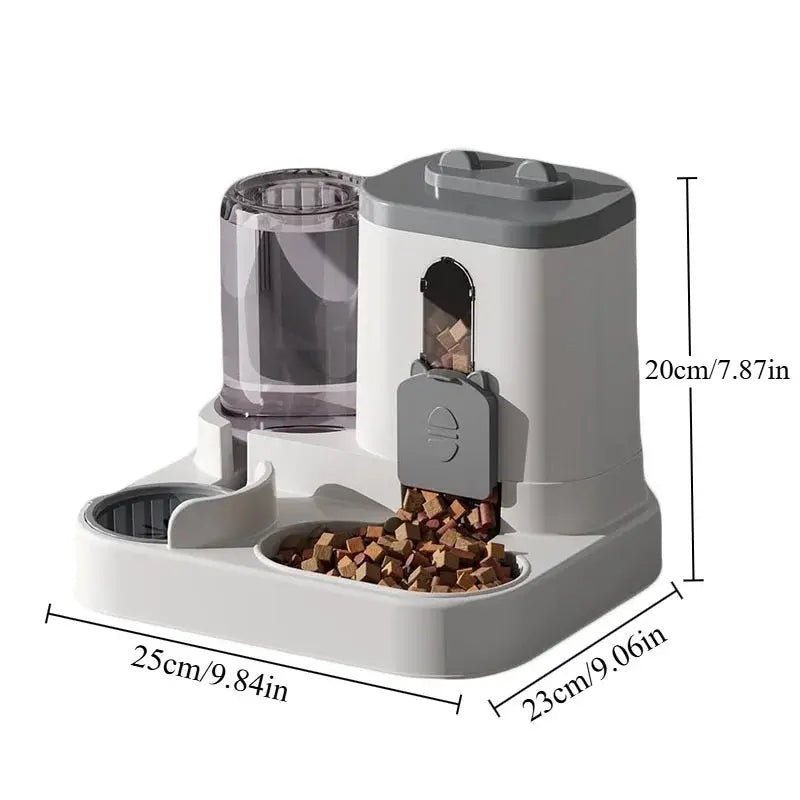 Automatischer Futter- und Wasserspender für Katzen Petoria