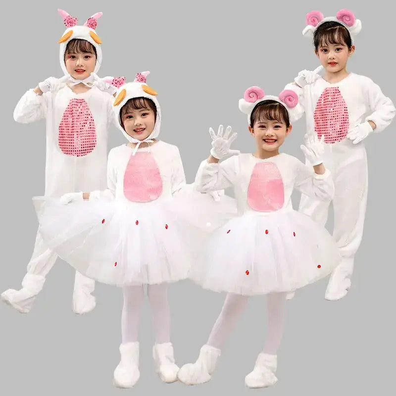 Kinder Schafkostüm Halloween Karneval – Petoria™