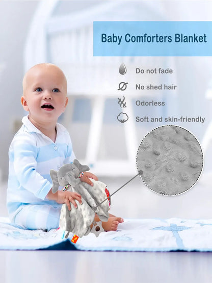 Baby Schmusetuch Tierfreunde Weiches Kuscheltuch