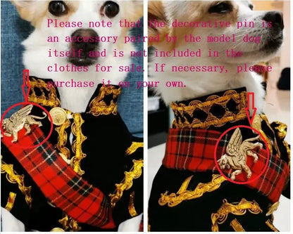 👑 Petoria™ Royal Hundeanzug