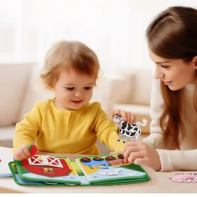 Montessori Busy Book mit Tieren