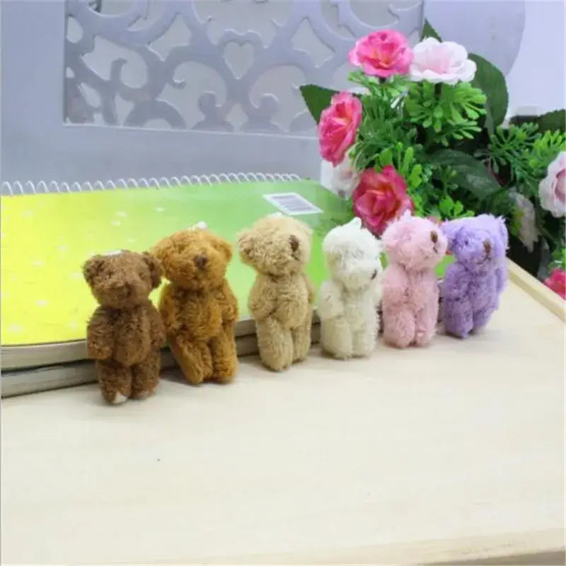 Mini Bären Plüschset 6er Set für Kinder