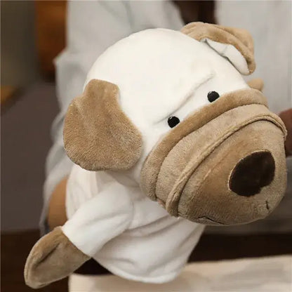 🦖 Petoria™ Tier Handpuppe Deluxe - weiche Hund Handpuppe aus Premium-Material für kreatives Rollenspiel.