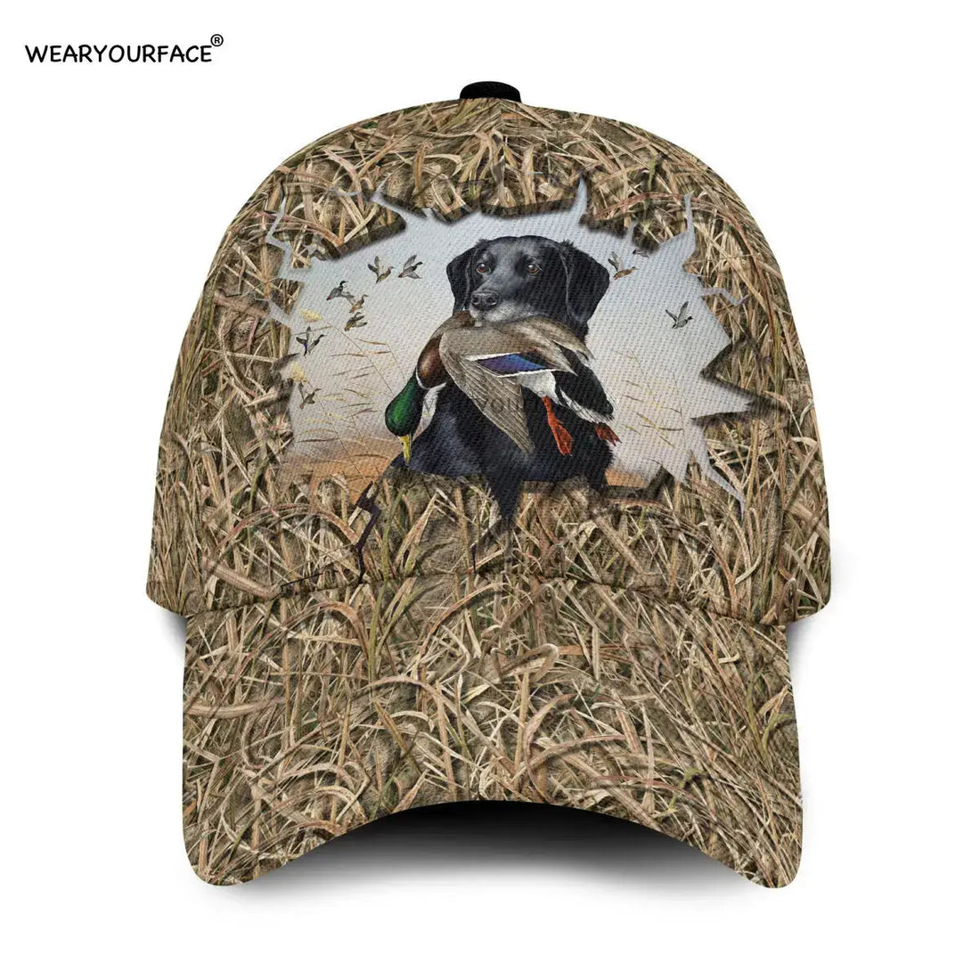 Wildlife Baseballkappe mit Hundemotiv
