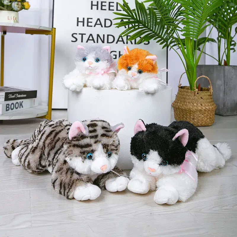 🐈 Petoria™ Realistische Katzen Plüschfigur