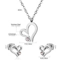 Natura Sabi Edelstahl-Schmuck, Tiere, Kreuz, Anhänger, Halskette, Ohrringe, Sets für Damen, Goldfarbe, 2021, trendiger Großhandel