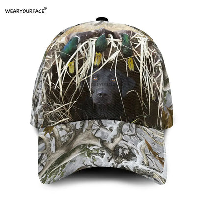 Wildlife Baseballkappe mit Hundemotiv