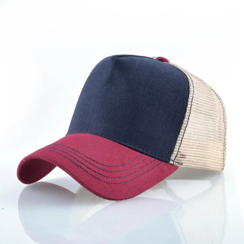 Vintage Baseballkappe mit Hundestickerei