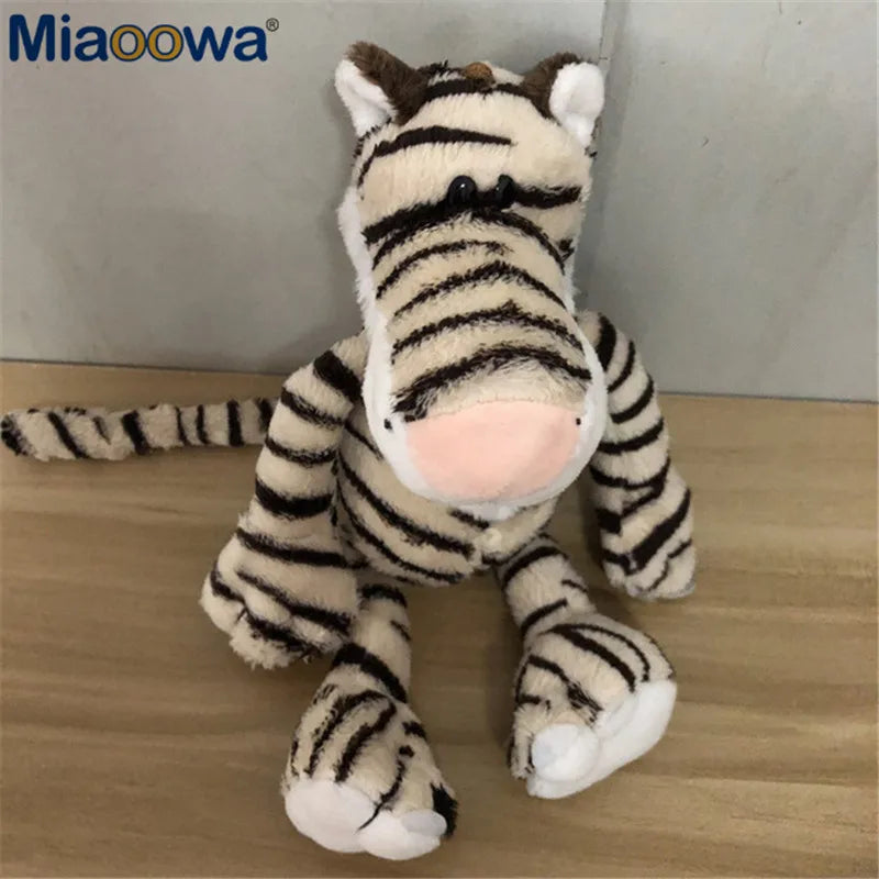 25 cm Nette Dschungel Tier Plüsch Spielzeug Gefüllte Löwe Elefant Giraffe Affe Plüsch Puppe Spielzeug für Kinder Baby Kinder Geburtstag geschenk