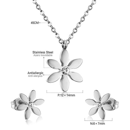 Edelstahl Schmuck Set mit Tiermotiv