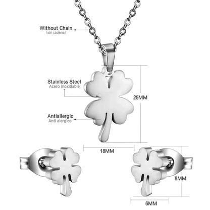 Edelstahl Schmuck Set mit Tiermotiv