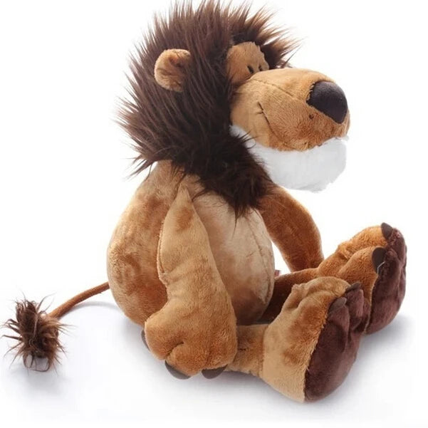 25 cm Nette Dschungel Tier Plüsch Spielzeug Gefüllte Löwe Elefant Giraffe Affe Plüsch Puppe Spielzeug für Kinder Baby Kinder Geburtstag geschenk