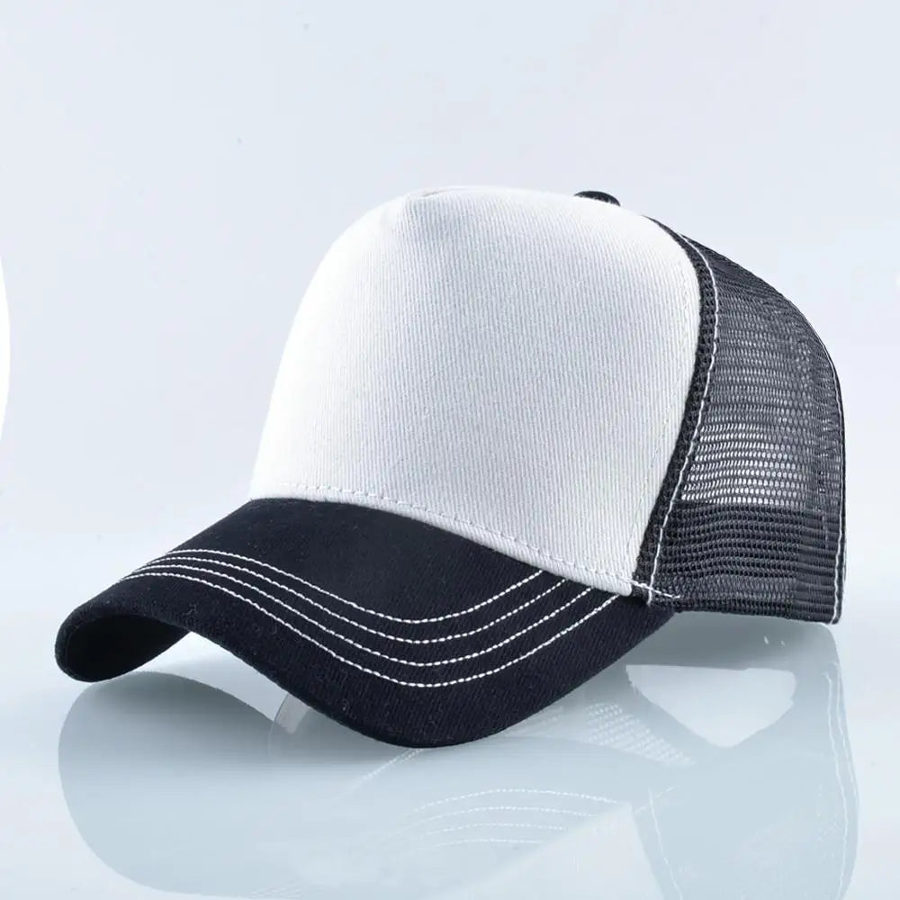 Mode Tiere Stickerei Baseball Caps Männer Frauen Snapback Hip Hop Hut Sommer Atmungsaktive Mesh Sonne Gorras Unisex Streetwear Knochen