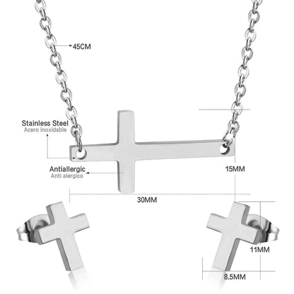 Edelstahl Schmuck Set mit Tiermotiv